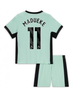 Chelsea Noni Madueke #11 Ausweichtrikot für Kinder 2023-24 Kurzarm (+ Kurze Hosen)